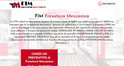 Desktop Screenshot of fresaturameccanica.com